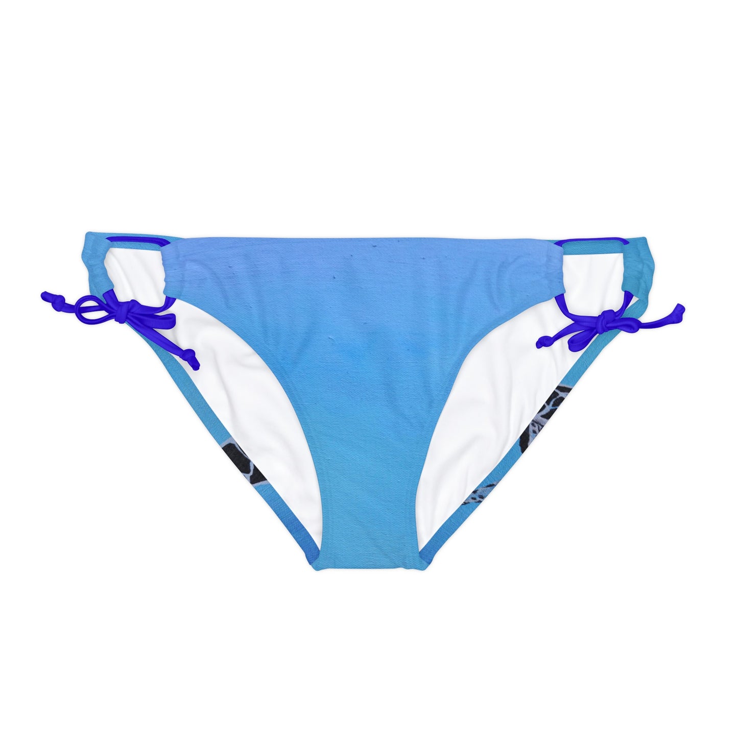 Dude Turtle Loop Tie Side Bikini Bottom