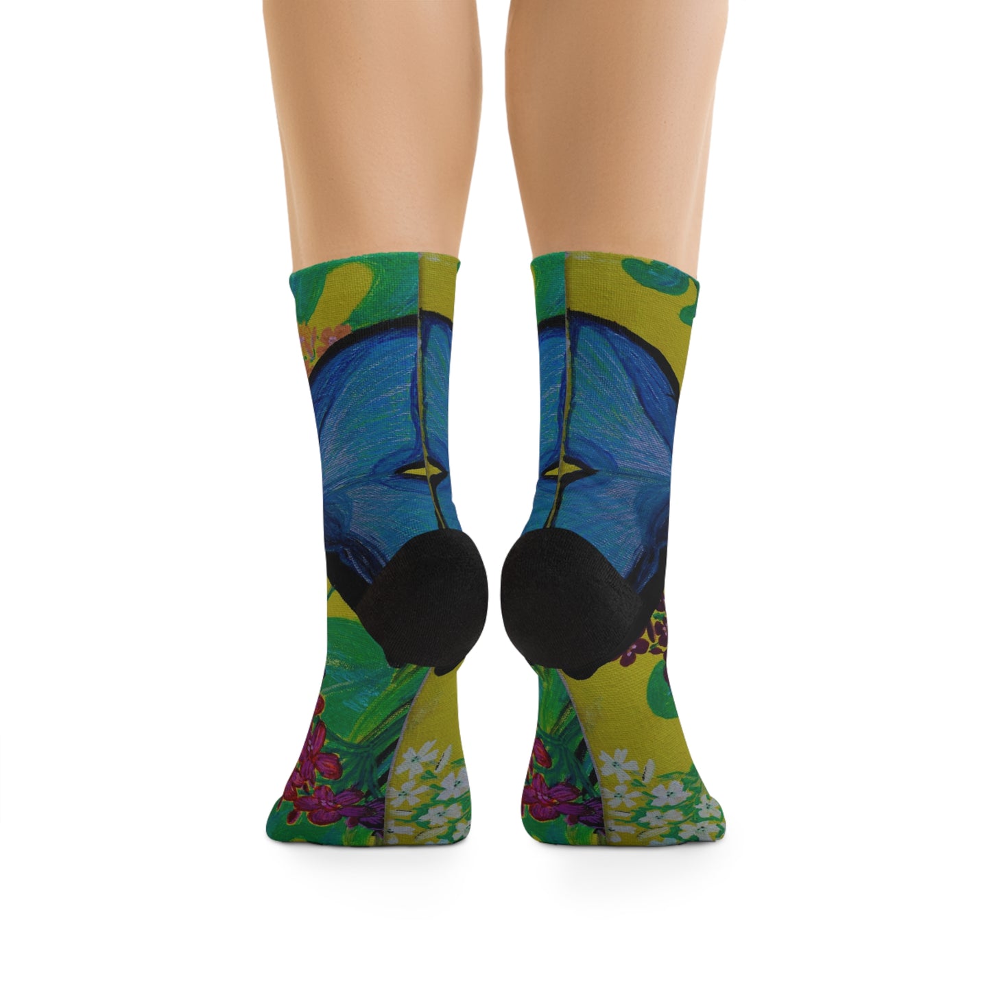 Save Our Beautiful World - One Step At A Time Recycled Poly Socks