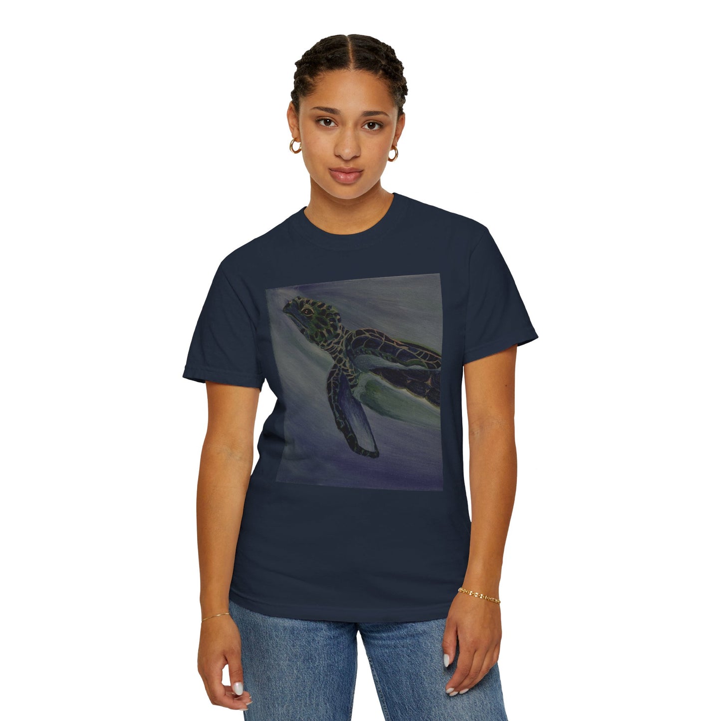 Hawksbill Turtle Unisex Garment-Dyed T-shirt