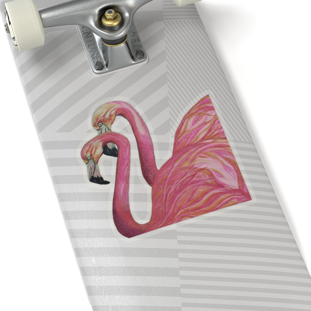 Love Flamingos Kiss-Cut Stickers