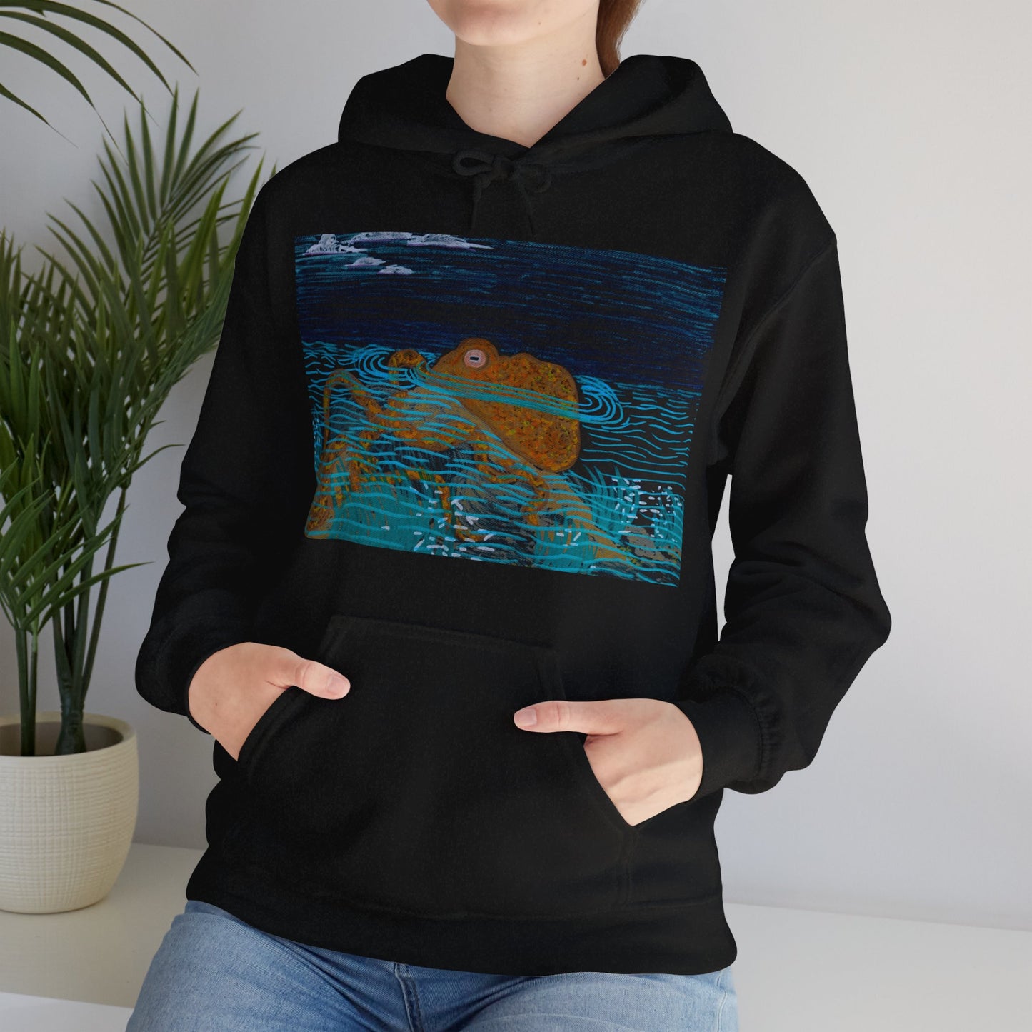 Electric Octopus Unisex Heavy Blend™ Hooded Sweatshirt