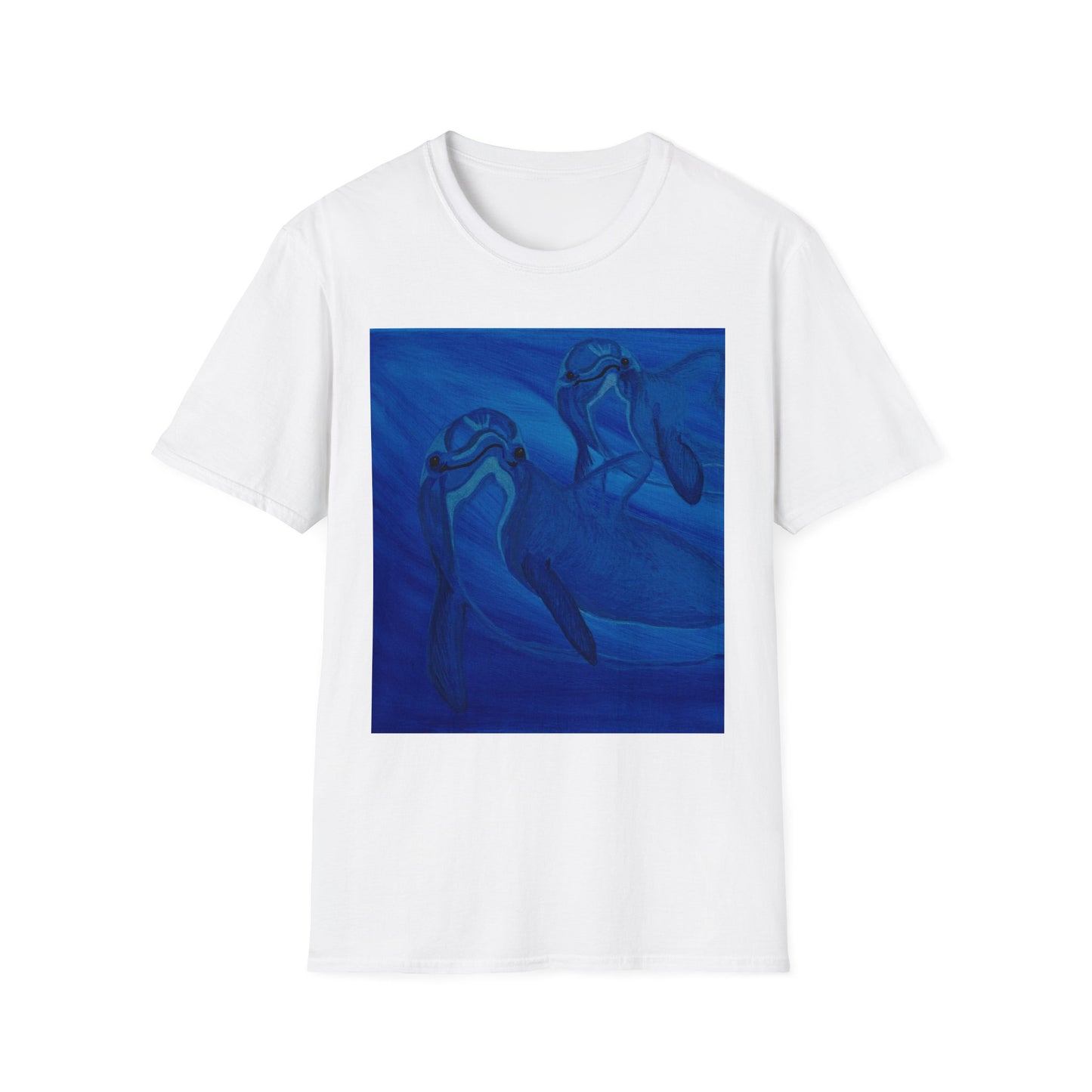 Dolphin You're Not Alone Unisex Softstyle T-Shirt