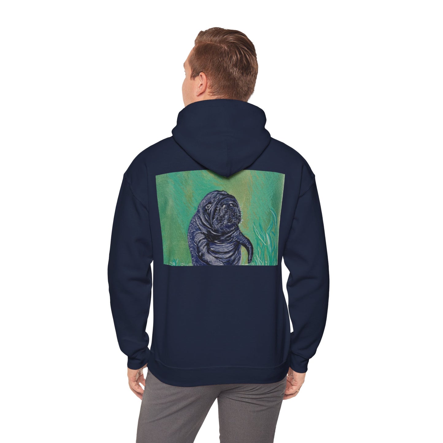 A Bright Future for the Manatee Unisex Heavy Blend™ Hooded Sweatshirt