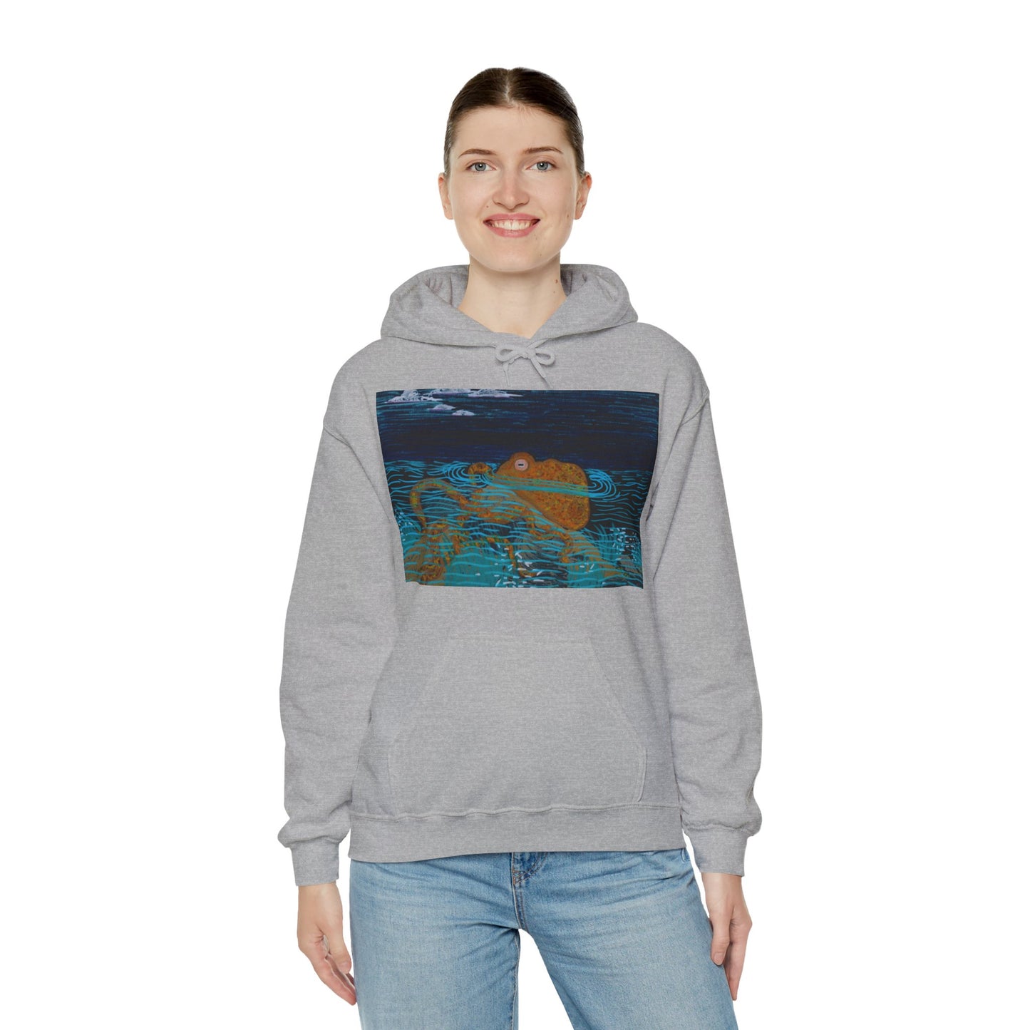 Electric Octopus Unisex Heavy Blend™ Hooded Sweatshirt