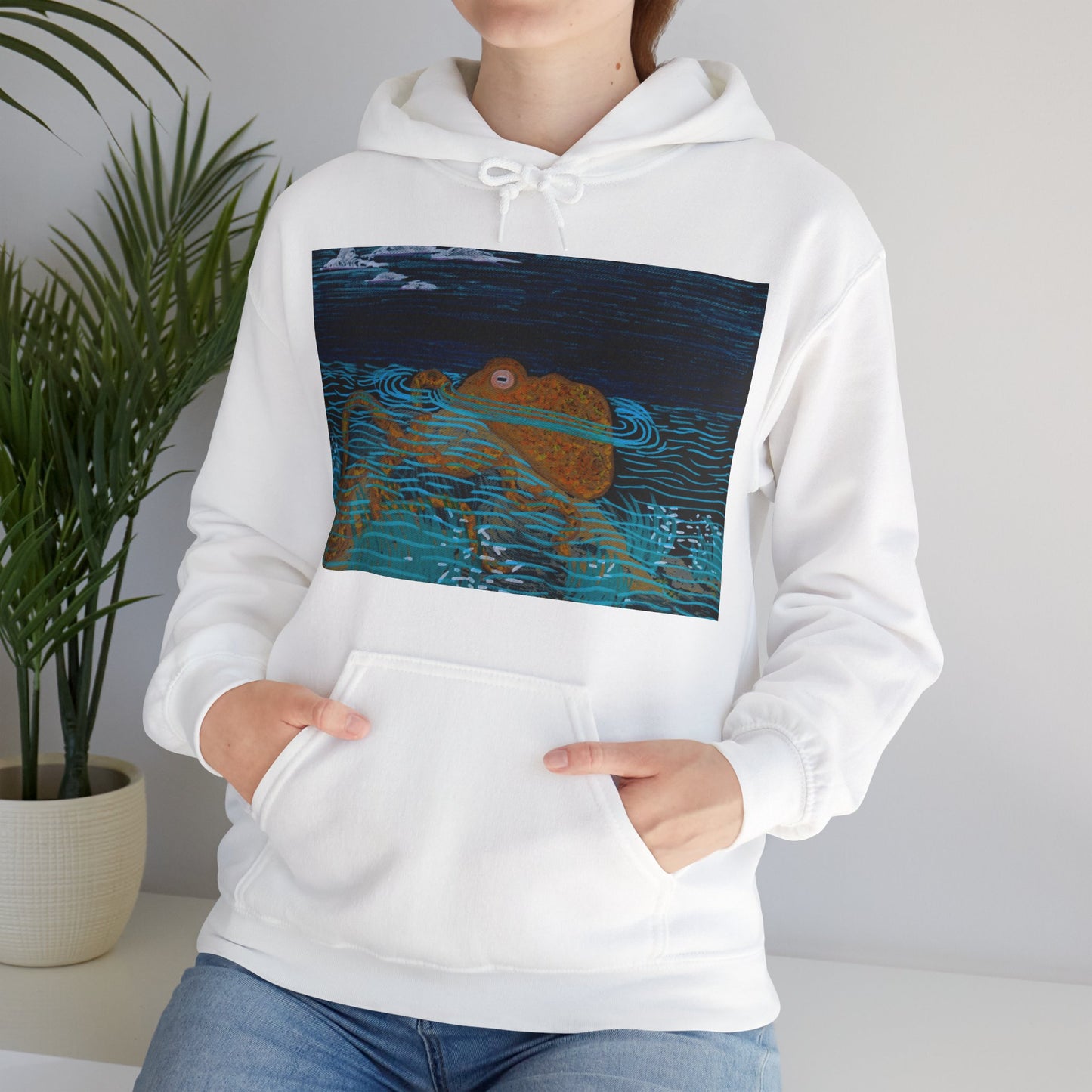 Electric Octopus Unisex Heavy Blend™ Hooded Sweatshirt