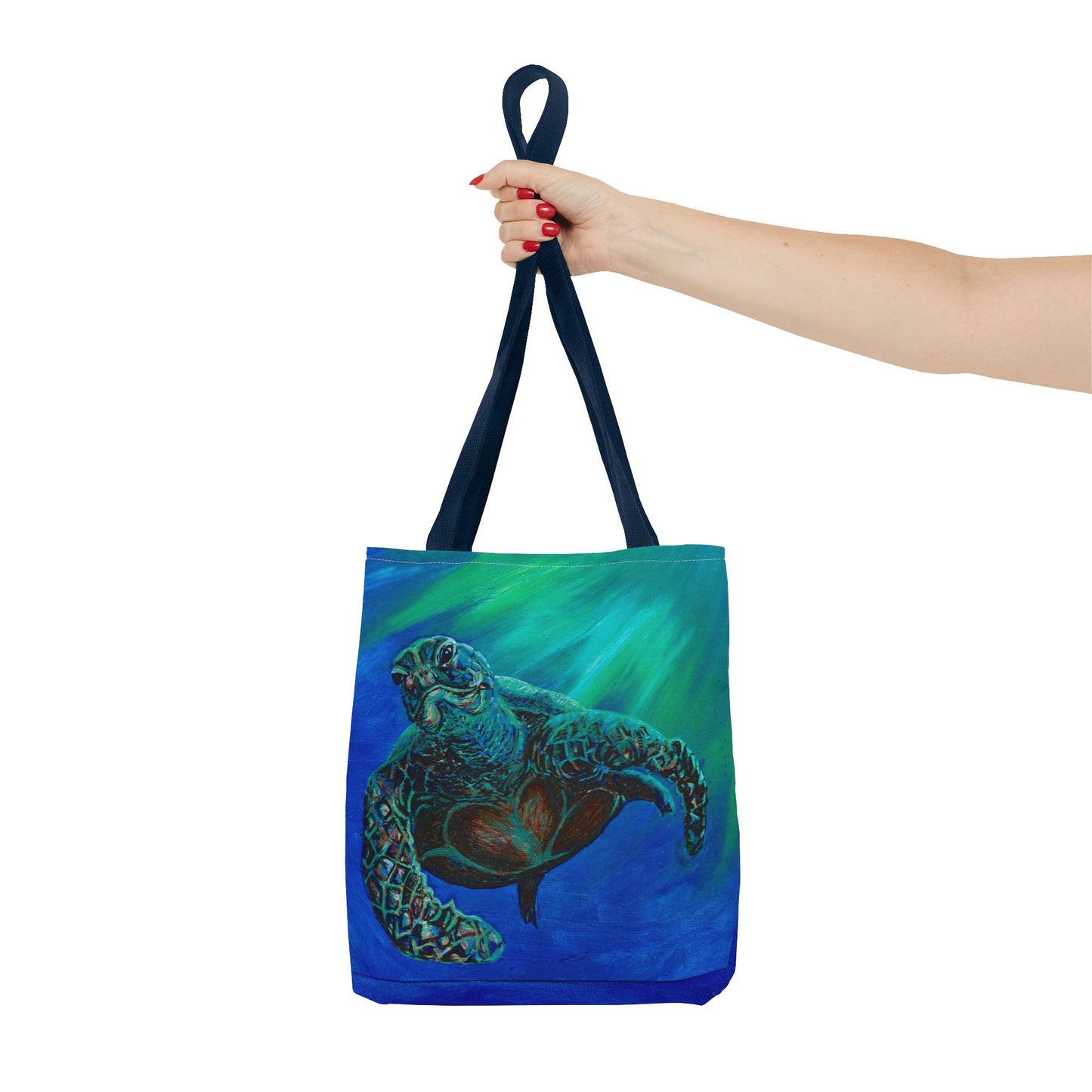 Fine Art Sea Turtles Tote Bag (AOP)