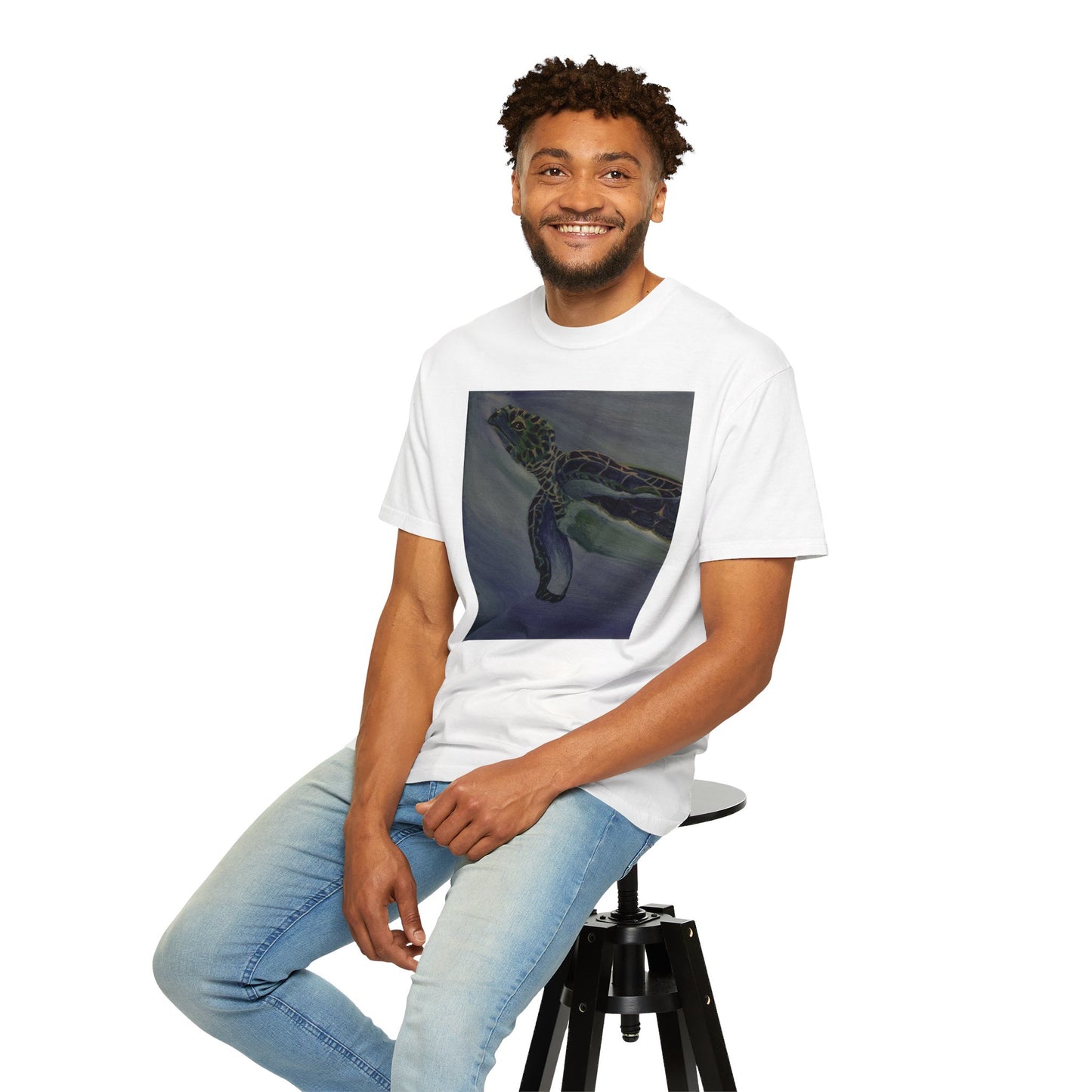 Hawksbill Turtle Unisex Garment-Dyed T-shirt